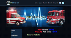 Desktop Screenshot of emsshirts.com